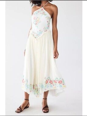 FREE PEOPLE Lila Open Back Summer Dress